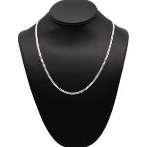 Solid Miami Cuban 3.5mm 20" - Silver Chain