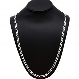 Solid Figaro 5.75mm 30" - Silver Chain
