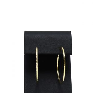 XLarge Diamond Cut Hoops- Earrings