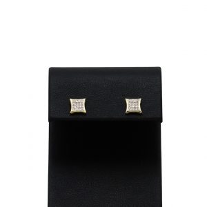 Kite Cluster 0.10ct- Genuine Diamond Earrings