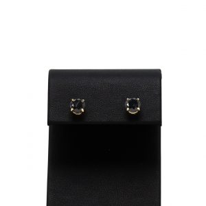 Black Diamonds 3ct 14k - Genuine Diamond Earrings