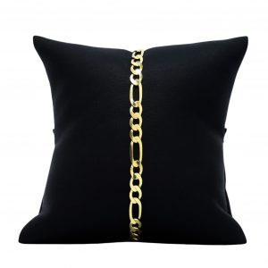 Solid Figaro 4.75mm 8" - Bracelet