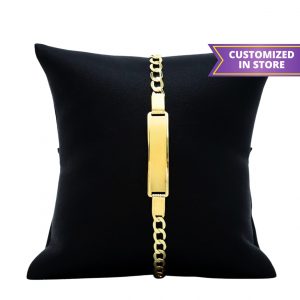 Engravable Cuban 4.6mm 8.5" - Bracelet