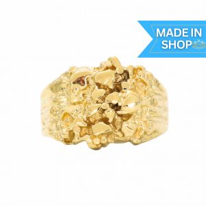 Big Size 204 - **Most Popular** Solid Nugget Ring