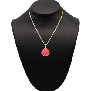 Pink Buddha - Pendant