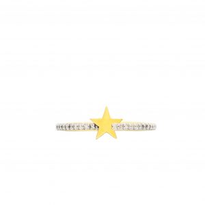 Star .10ct 10k - Diamond Ring