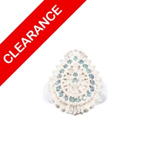 Blue Diamonds 1ct 10k- Diamond Ring