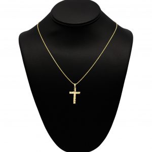 Small Nugget Cross - Pendant