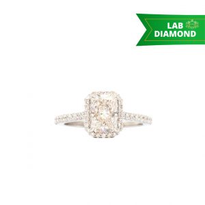 Radiant Halo 2.0ct Lab #85- Diamond