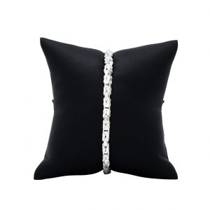 Byzantine 3.75mm 8"- Silver Bracelet