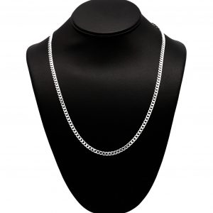Solid Cuban 4.25mm 20" - Silver Chain