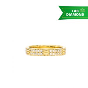 Diamond Love Band .30ct Lab - Diamond Ring