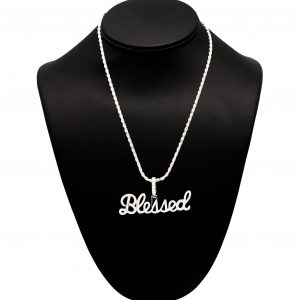 Blessed Moissanite - Silver Pendant