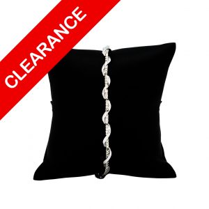 Diamond Twist Bracelet 1ct 7"- Bracelet