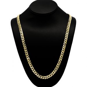 Solid Miami Cuban 7.75mm 26" - Chains