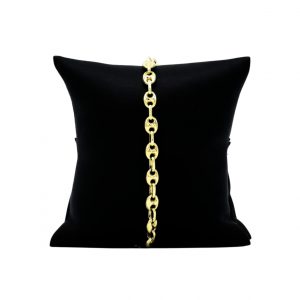 Yellow Silver Gucci 7.5"- Silver Bracelet