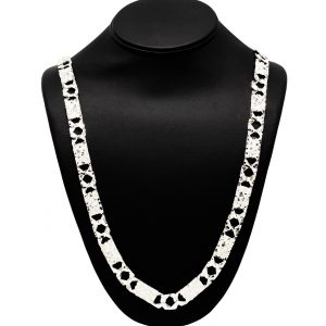 Nugget Diamond Cut 11.25mm 30" GHJ387- Silver Chain