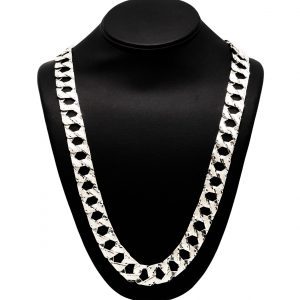 Diamond Cut 15.5mm 30" GHJ142 - Silver Chain