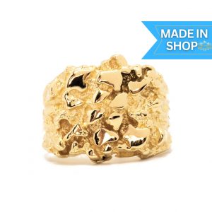 204 - **Most Popular** Solid Nugget Ring
