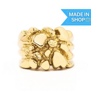 Adam - Solid Nugget Ring