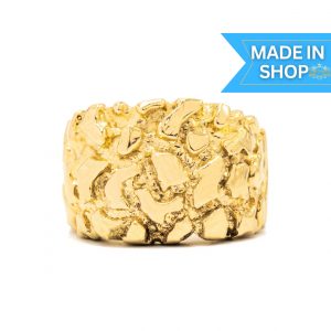 James - Solid Nugget Ring