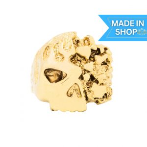 Flame x Nugget - Gold Ring