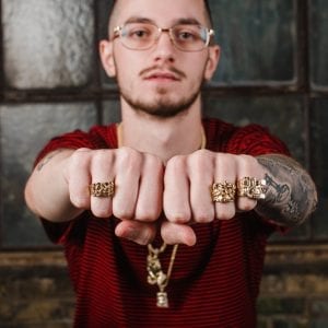 204 - **Most Popular** Solid Nugget Ring - Image 3