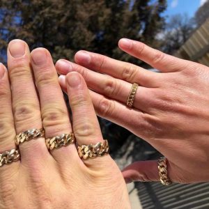 Solid Miami Cuban - Ring - Image 3