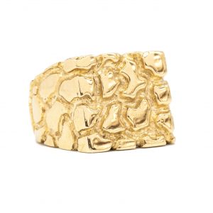 Tyson - Solid Nugget Ring - Image 3