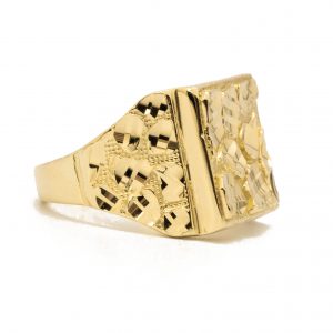 Tristen - Solid Nugget Ring - Image 3