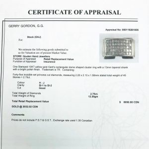 Icy Invisible Set 2.75ct #147 - Diamond Ring - Image 4