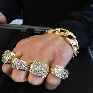 Icy Two-Tone 0.98ct #7 - Diamond Ring - Image 3