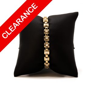 Yellow Gold Diamond Tennis 1.50ct #25 - Bracelet