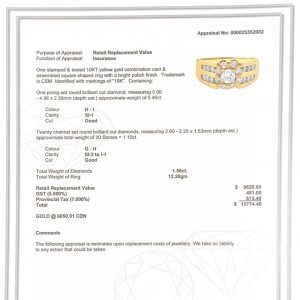 Icy Classic 1.06ct #124 - Diamond Ring - Image 3