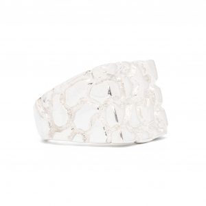 Tyson - Silver Nugget Ring - Image 3