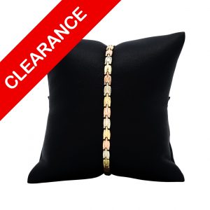 Tri-Colour Classic 8" -  Bracelet