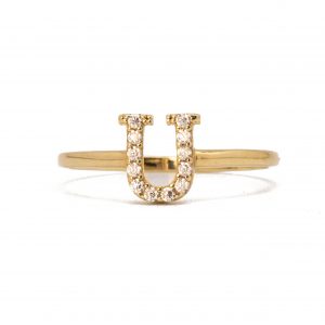 Letter U - Rings