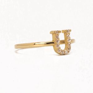 Letter U - Rings - Image 3