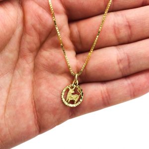 Mini Taurus - Zodiac Pendant