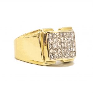 Icy Invisible Set 2.75ct #147 - Diamond Ring - Image 3