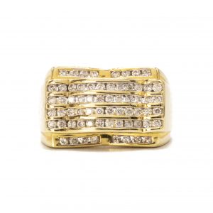 Icy Channel Set 1.15ct #178 - Diamond Ring