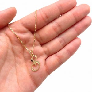 Letter S Handwriting - Pendant - Image 4