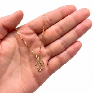 Letter D Handwriting - Pendant - Image 3