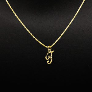 Letter T Handwriting - Pendant - Image 3