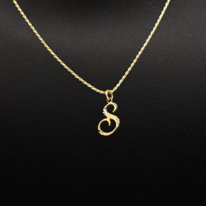 Letter S Handwriting - Pendant - Image 3