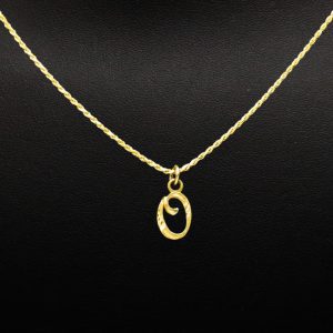 Letter O Handwriting - Pendant - Image 3