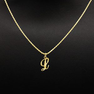 Letter L Handwriting - Pendant - Image 3