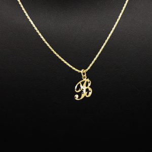 Letter B Handwriting - Pendant - Image 3