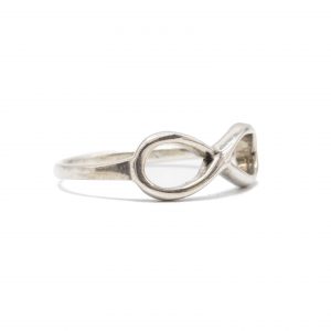 Infinity Band  - Silver Ring - Image 3
