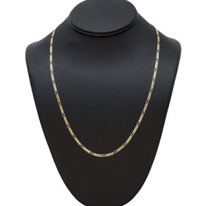 Two-Tone Figaro X Marine 2.5mm 22" - Chain